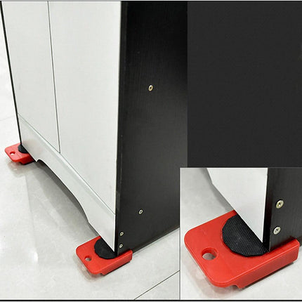4 X All-purpose Dolly Plastic Heavy Duty Furniture Mover Slider Set.