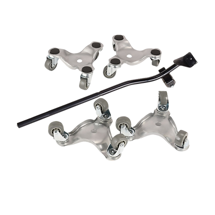 4 X All-purpose Dolly Metal Heavy Duty Furniture Mover Slider Set.