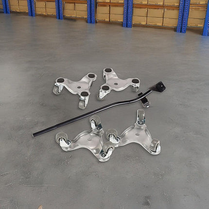 4 X All-purpose Dolly Metal Heavy Duty Furniture Mover Slider Set.