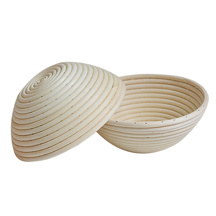 2 x 9" Sourdough Bread Proofing Set Bread Making Kit Round Bowls.