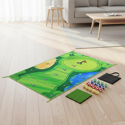 Casual Indoor Golf Putting Practice Set Golf Party Game Mats.