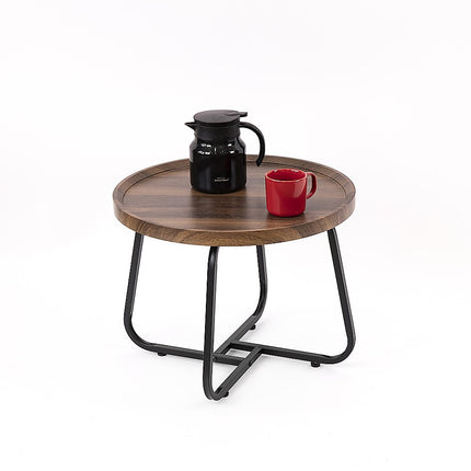 Side Table for Living Room Round Coffee Table.