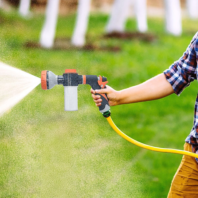 Garden Hose Nozzle Pet Shower Car Wash Leak-Proof Hose Hand Sprayer Switch.