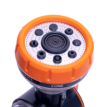 Garden Hose Nozzle Pet Shower Car Wash Leak-Proof Hose Hand Sprayer Switch.