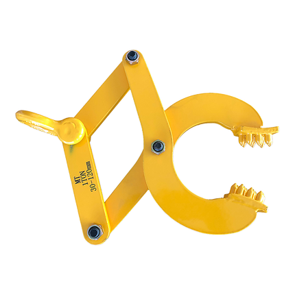 Steel Single Scissor Pallet Puller Clamp 1 Ton Capacity Pallet Grabber.