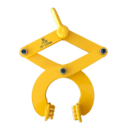 Steel Single Scissor Pallet Puller Clamp 1 Ton Capacity Pallet Grabber.