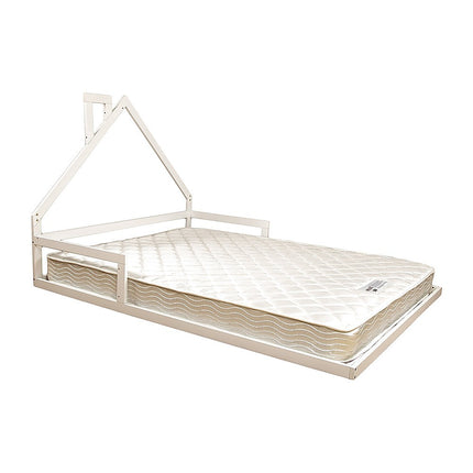 Pine Wood Floor Bed House Frame for Kids and Toddlers.