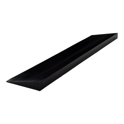 Cuttable Threshold Ramp Rubber Wheelchair Ramp Solid 4 cm Rise 90 cm Wide.