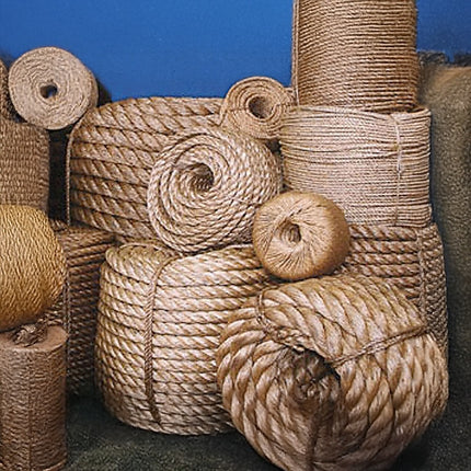 Sisal Rope Natural Jute Hemp Manila Twine Cord 5mm*100m.