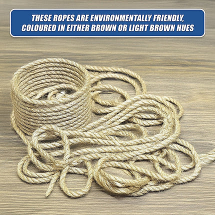 Sisal Rope Natural Jute Hemp Manila Twine Cord 5mm*100m.