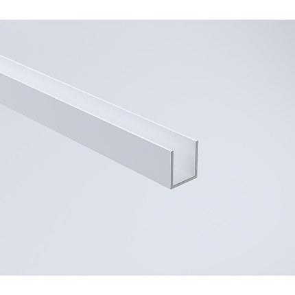 100x100cm Double Door Corner Shower Screen – Wall Channels with SS Hinges in White, Square Double Pull Handle.