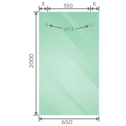 120cm Frameless Glass Sliding Shower Door – With Chrome Rail and Wall Channel for Modern Bathrooms.