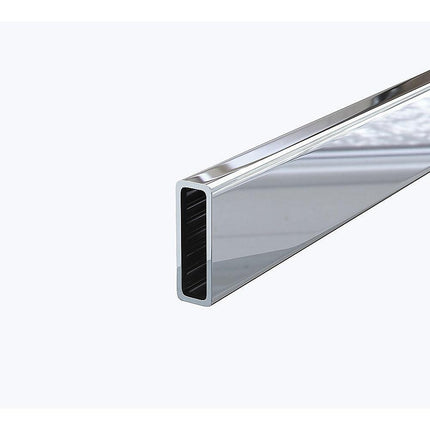 120cm Frameless Glass Sliding Shower Door – With Chrome Rail and Wall Channel for Modern Bathrooms.