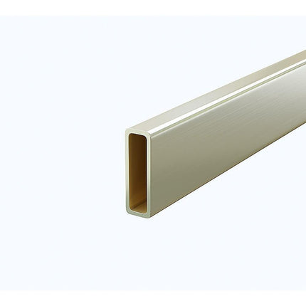 150cm Frameless Glass Sliding Shower Door – With Gold Rail and Wall Channel for Modern Bathrooms.
