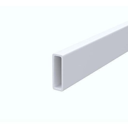150x80cm Frameless Glass Sliding Corner Shower – With White Rail and U-Brackets for Contemporary Bathrooms.