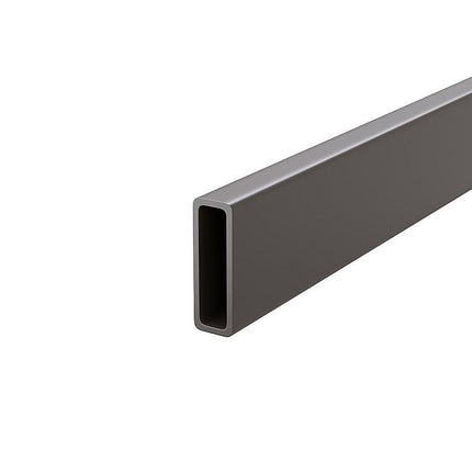 170x80cm Frameless Glass Sliding Corner Shower – With Gunmetal Rail and Wall Channel for Contemporary Bathrooms.