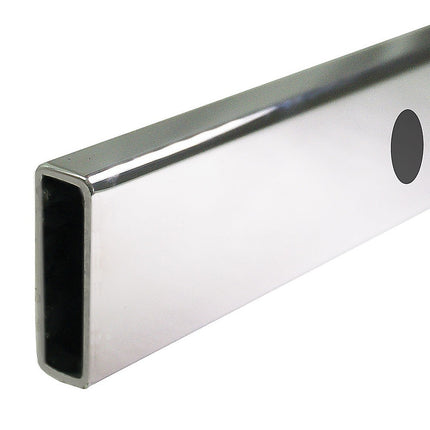 160x100cm Frameless Glass Sliding Corner Shower – With Chrome Rail and U-Brackets for Contemporary Bathrooms.