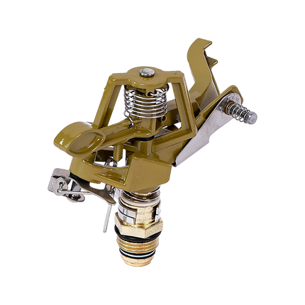 Easy to Install Irrigation Sprinkler 360 Degree Rotating Sprinkler Gun Zinc Alloy Adjustable Rocker Sprinkler.