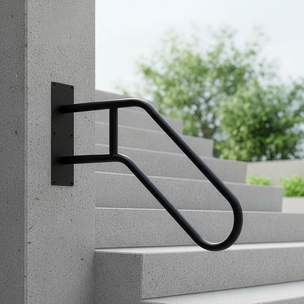 Handrail Steps Railing Outdoor Indoor Metal Rail.