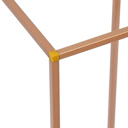 Rose Gold Metal Flower Stand.