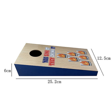 Cornhole Toss Portable Entertainment for Buck Hens Parties.