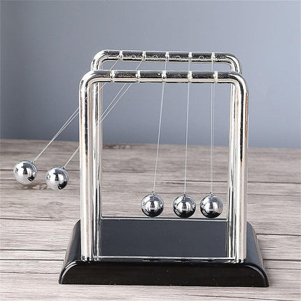Newton's Cradle Steel Balance Small Pendulum Physics Science.