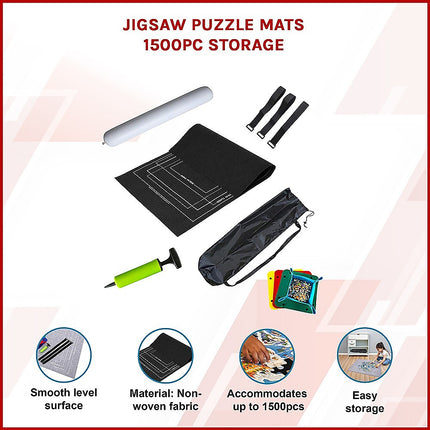 Jigsaw Puzzle Mats 1500pc Storage.