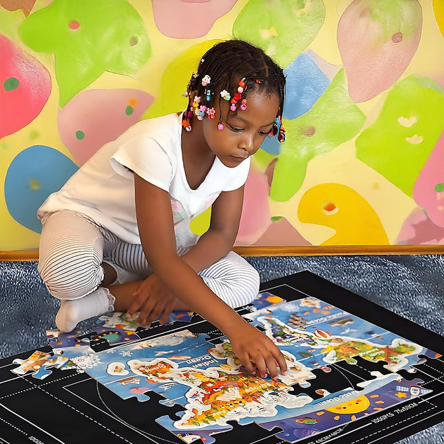 Jigsaw Puzzle Mats 1500pc Storage.