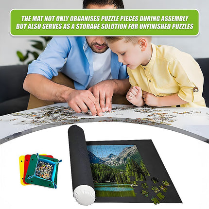 Jigsaw Puzzle Mats 1500pc Storage.