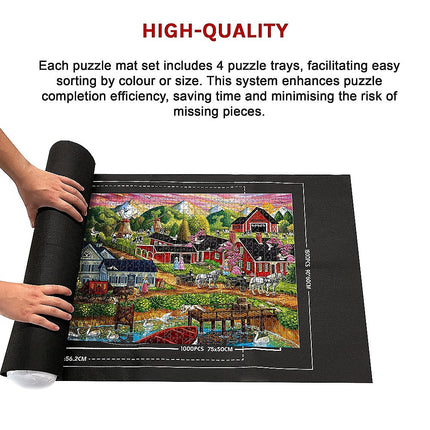 Jigsaw Puzzle Mats 1500pc Storage.
