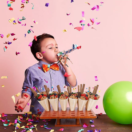 Ice Cream Cone Holder Stand Birthday Party.