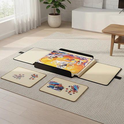 Portable Jigsaw 1000 Pieces Board Puzzle Storage Carry Safe Case Carrier.