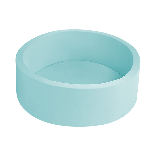 Round Ball Pit Playpen Enclosure – Safe Blue Play Area for Babies and Toddlers, Indoor or Outdoor.