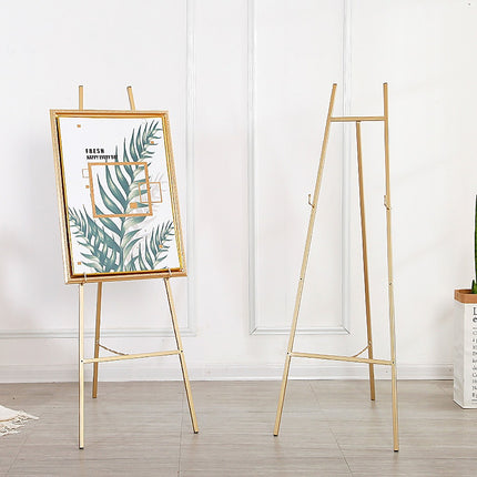 Easel Tripod Metal Painting Wedding Photo Frame Display Bracket Advertising.