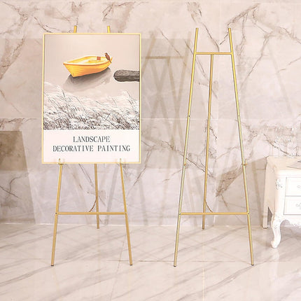 Easel Tripod Metal Painting Wedding Photo Frame Display Bracket Advertising.