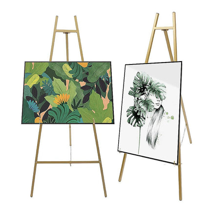 Easel Tripod Metal Painting Wedding Photo Frame Display Bracket Advertising.