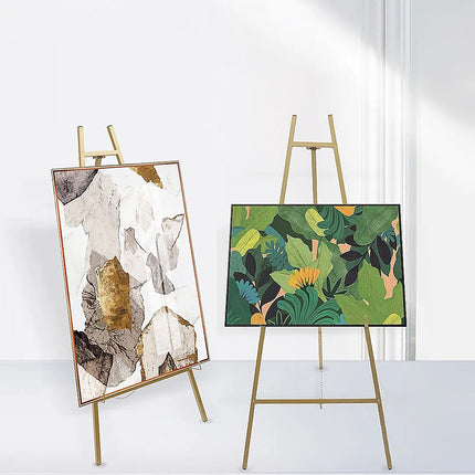 Easel Tripod Metal Painting Wedding Photo Frame Display Bracket Advertising.