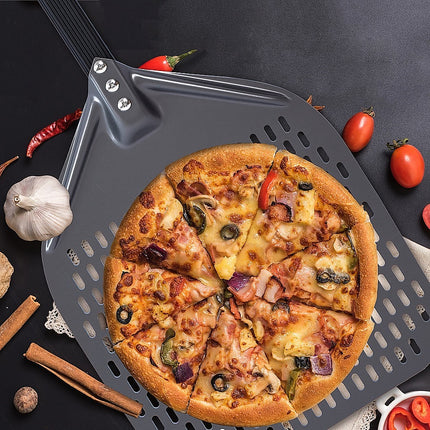Pizza Paddle Peel Woodfire Outdoor Oven Aluminium.