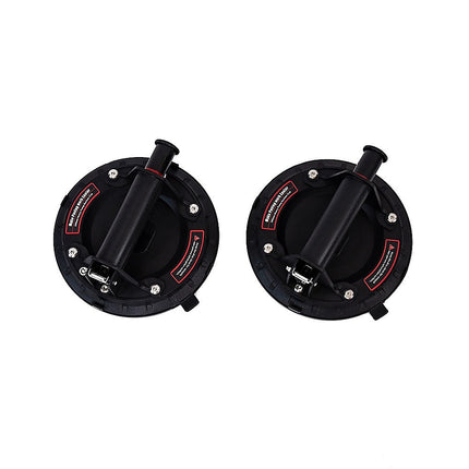 2x20cm 500kg Vacuum Suction Cup Glass Lifter Granite Sucker Pump Lift Heavy Duty.