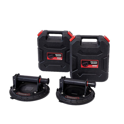 2x20cm 500kg Vacuum Suction Cup Glass Lifter Granite Sucker Pump Lift Heavy Duty.