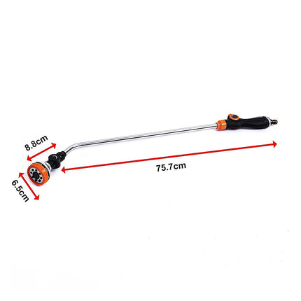 Garden Hose Lance Spray Long Reach 90cm Multi Gun Hanging.