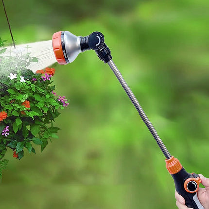 Garden Hose Lance Spray Long Reach 90cm Multi Gun Hanging.
