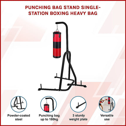 Punching Bag Stand Single-Station Boxing Heavy Bag.