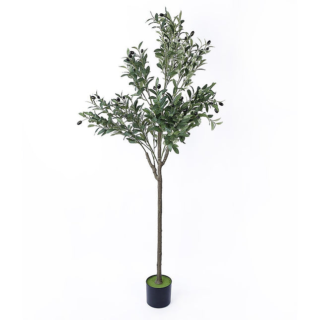 150cm Artificial Olive Tree – Tall Realistic Faux Green Indoor Plant for Home & Office.