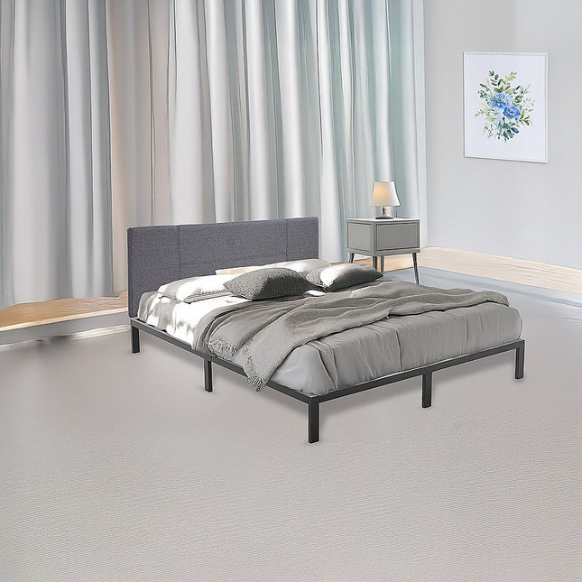 King Single Full Metal Bed Frame Base – Sturdy Steel Bed Base for Australian Mattress.