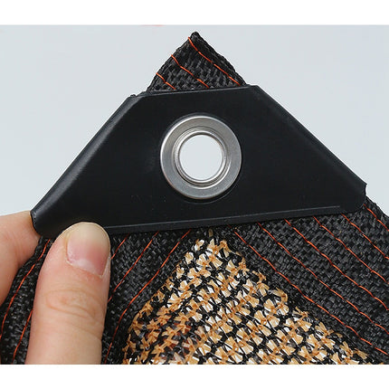 15m x 2m Fence Windscreen Privacy Screen Shade Cover Coffee Fabric Mesh Garden.