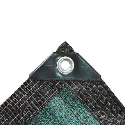 15m x 2m Fence Windscreen Privacy Screen Shade Cover Dark Green Fabric Mesh Garden.