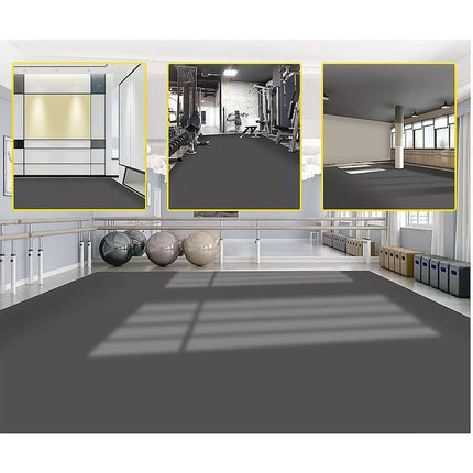 Dance Kit Floor Dance Floor Roll 2 x 3 m Non-Slide PVC for Ballet Style.
