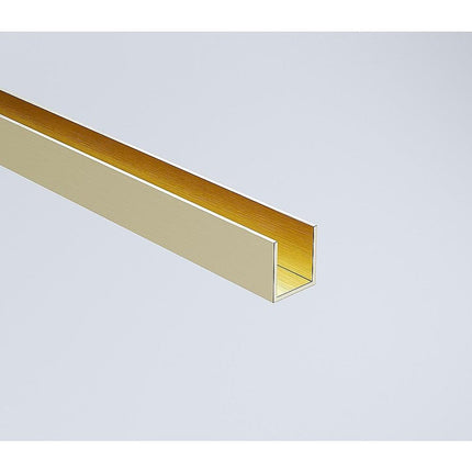 110x110cm Corner Frameless Shower Screen – Gold Wall Channel and Floor Channel with SS Hinges for Modern Bathroom Style.