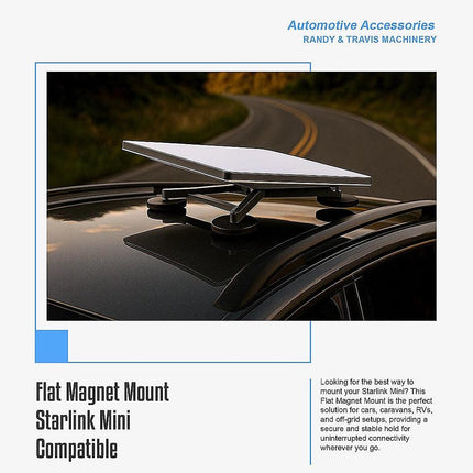 Flat Magnet Mount Starlink Mini Compatible.